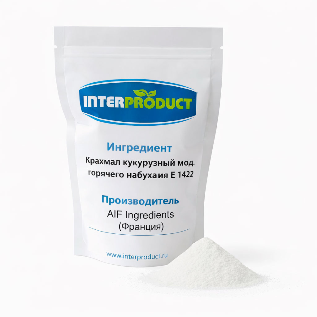 Крахмал кукурузный модифицированный горячего набухания Е 1422